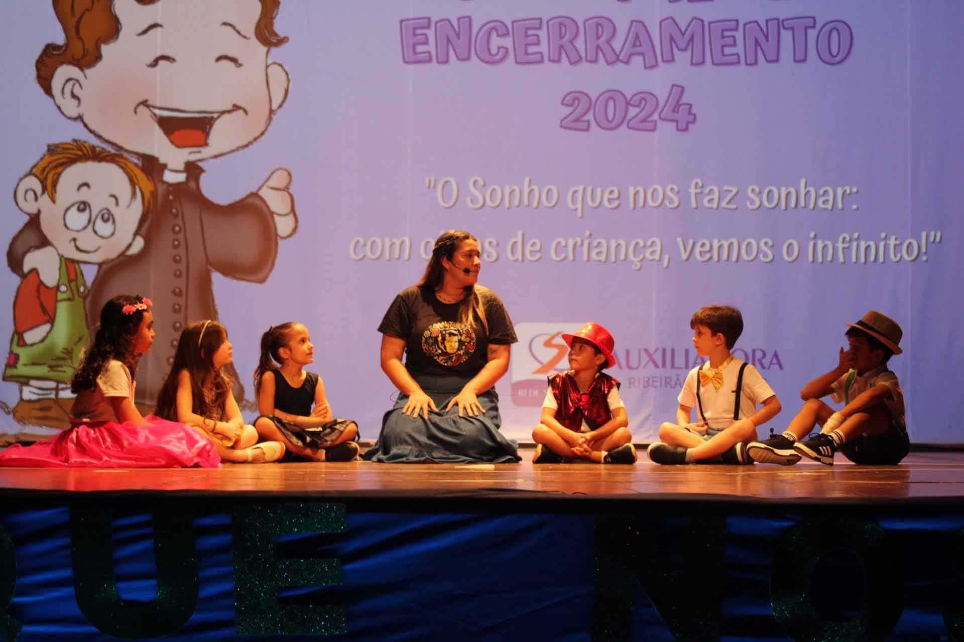 Festival de Encerramento da Educação Infantil e 1º ano celebra sonhos de criança